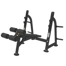 BRONZE GYM BR-1013 Скамья для жима с отрицательным наклоном
