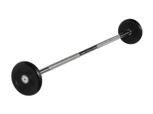 Штанга неразборная &quot;Barbell&quot; с чёрными дисками d 25 мм, 10 кг