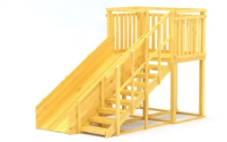 Зимняя горка Савушка Зима Wood 3, фото 1