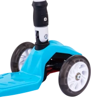Самокат 3-колесный Smart 3D, 120/80 мм, синий