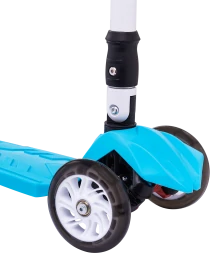 Самокат 3-колесный Smart 3D, 120/80 мм, синий, фото 5