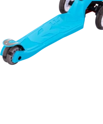 Самокат 3-колесный Smart 3D, 120/80 мм, синий, фото 7