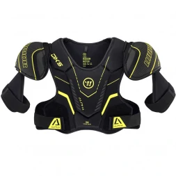 Защита груди/плеч &quot;WARRIOR ALPHA DX5 SR Shoulder Pads&quot; арт.DX5SPSR9-XL,р.XL,пласт.,синт.пен,пол.,чер