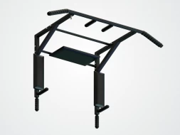Турник 3в1 SportElite &quot;Стэнли&quot; разборный, черный, фото 1
