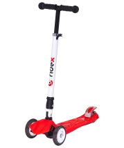 Самокат 3-колесный Smart 3D, 120/80 мм, красный