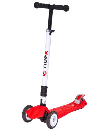 Самокат 3-колесный Smart 3D, 120/80 мм, красный, фото 1