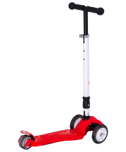 Самокат 3-колесный Smart 3D, 120/80 мм, красный