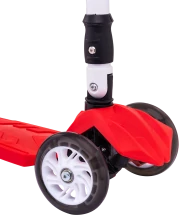 Самокат 3-колесный Smart 3D, 120/80 мм, красный
