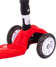 Самокат 3-колесный Smart 3D, 120/80 мм, красный
