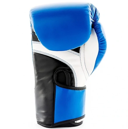 (UFC Перчатки тренировочные для спарринга голубые - 16 Oz), фото 4