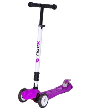 Самокат 3-колесный Smart 3D, 120/80 мм, фиолетовый