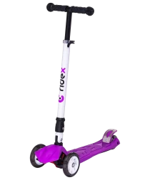 Самокат 3-колесный Smart 3D, 120/80 мм, фиолетовый, фото 1