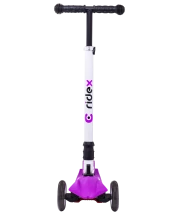 Самокат 3-колесный Smart 3D, 120/80 мм, фиолетовый