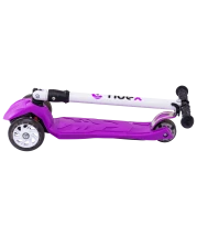 Самокат 3-колесный Smart 3D, 120/80 мм, фиолетовый