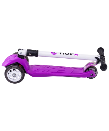Самокат 3-колесный Smart 3D, 120/80 мм, фиолетовый, фото 4
