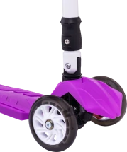 Самокат 3-колесный Smart 3D, 120/80 мм, фиолетовый