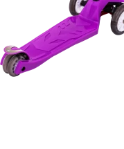 Самокат 3-колесный Smart 3D, 120/80 мм, фиолетовый