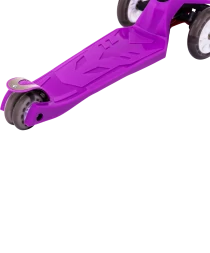 Самокат 3-колесный Smart 3D, 120/80 мм, фиолетовый, фото 7