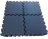 Коврик резиновый DFC 50 x 50 x 1,5 см