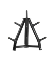 BRONZE GYM H-041 Подставка для дисков (ЧЁРНЫЙ)