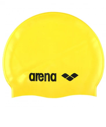 Шапочка для плавания Classic Silicone Cap yellow/black, силиконовая, 91662 35, фото 1