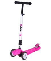 Самокат 3-колесный Smart 3D, 120/80 мм, розовый