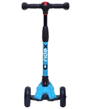 Самокат 3-колесный Stark 3D, 135/90 мм, синий
