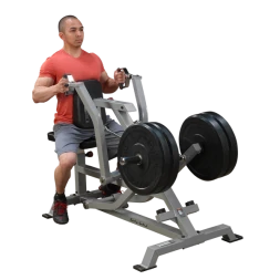 Тяга с упором в грудь Body-Solid LVSR на свободном весе, фото 5