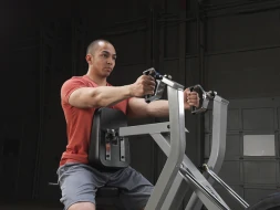 Тяга с упором в грудь Body-Solid LVSR на свободном весе, фото 10