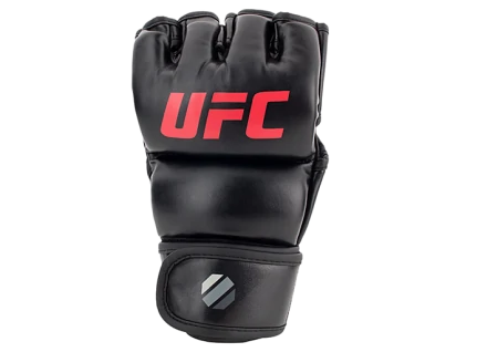 (UFC Перчатки MMA для грэпплинга 7 унций чёрные L/XL), фото 4