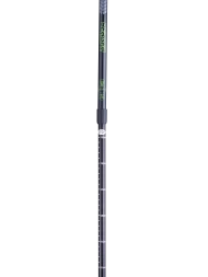 Палки для скандинавской ходьбы Longway, 77-135 см, 2-секционные, чёрный/ярко-зелёный, фото 2