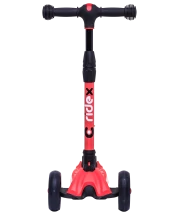 Самокат 3-колесный Stark 3D, 135/90 мм, красный