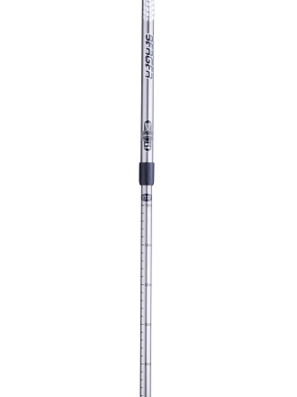 Палки для скандинавской ходьбы Longway, 77-135 см, 2-секционные, серый/чёрный, фото 2