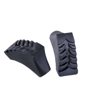 Палки для скандинавской ходьбы Longway, 77-135 см, 2-секционные, серый/чёрный