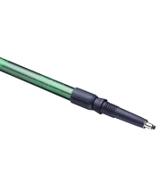Палки для скандинавской ходьбы Longway, 77-135 см, 2-секционные, тёмно-зеленый/оранжевый