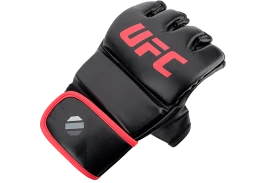 (UFC Перчатки MMA тренировочные 6 унций чёрные L/XL), фото 5