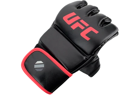(UFC Перчатки MMA тренировочные 6 унций чёрные L/XL), фото 5