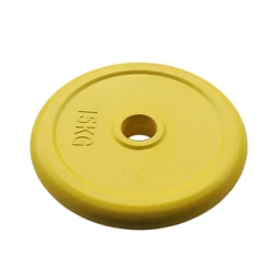 Диск JOHNS d51 мм цветной обрезиненный, 15кг