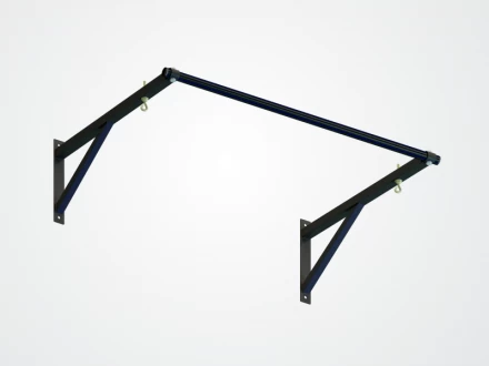 Турник настенный SportElite «Спектр 1» разборный, черный, фото 1