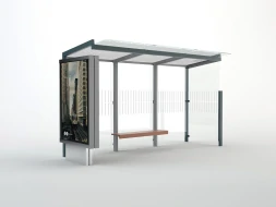 Geomere GE310b-SS павильон остановочный