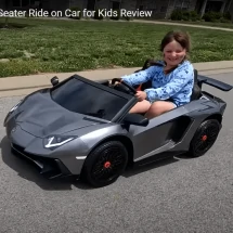 Электромобиль Lamborghini Aventador 24V A8803 серый