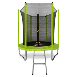 ARLAND Батут 6FT с внутренней страховочной сеткой и лестницей (Light green), фото 1