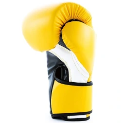 (UFC Перчатки тренировочные для спарринга желтые - 18 Oz), фото 4