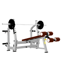 BRONZE GYM J-024_C Скамья для жима с отрицательным наклоном