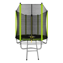 ARLAND Батут 6FT с внешней страховочной сеткой и лестницей (Light green)