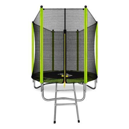 ARLAND Батут 6FT с внешней страховочной сеткой и лестницей (Light green), фото 1