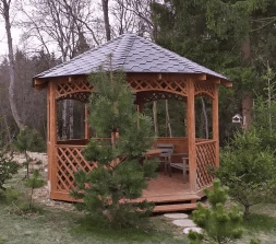 Восьмигранная беседка АРКА, фото 7