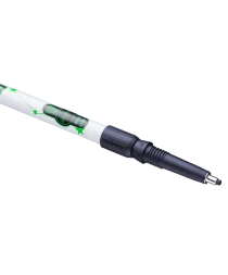 Палки для скандинавской ходьбы Starfall, 77-135 см, 2-секционные, чёрный/белый/ярко-зелёный, фото 3