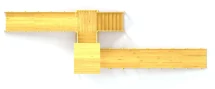 Зимняя горка Савушка Зима Wood 7/3