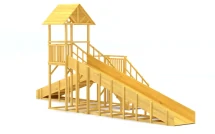Зимняя горка Савушка Зима Wood 7/3